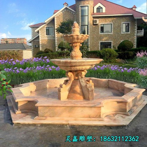 庆阳青石雕刻艺术 莲花喷泉石雕的匠心制作与工艺传承